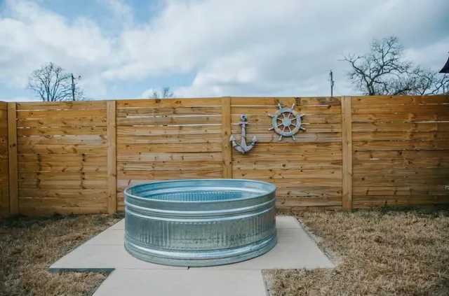 a view of city and ocean