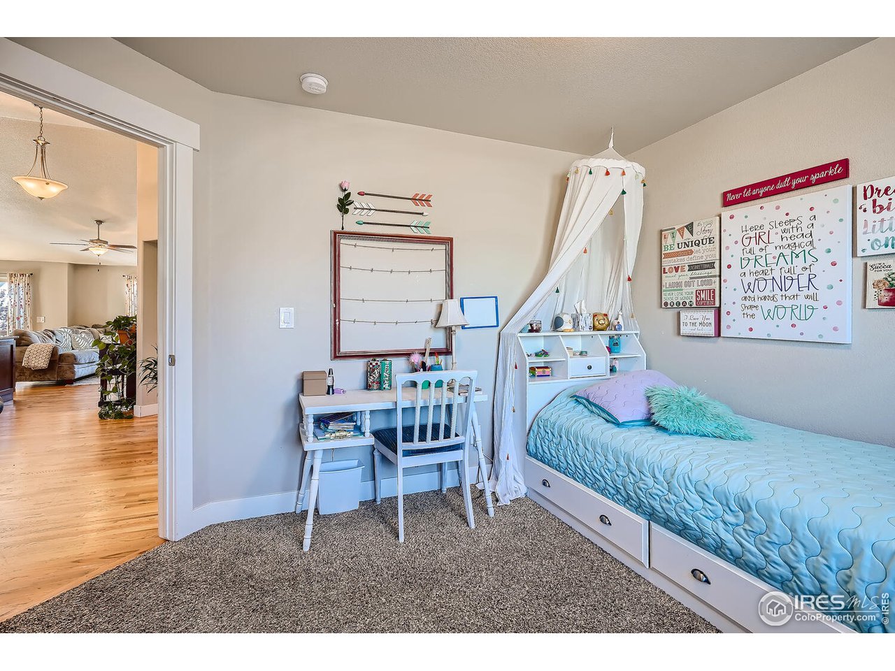 884 Cliffrose Way Severance, CO 80550 - Photo 9 of 30 Bedroom 2, Moain Floor