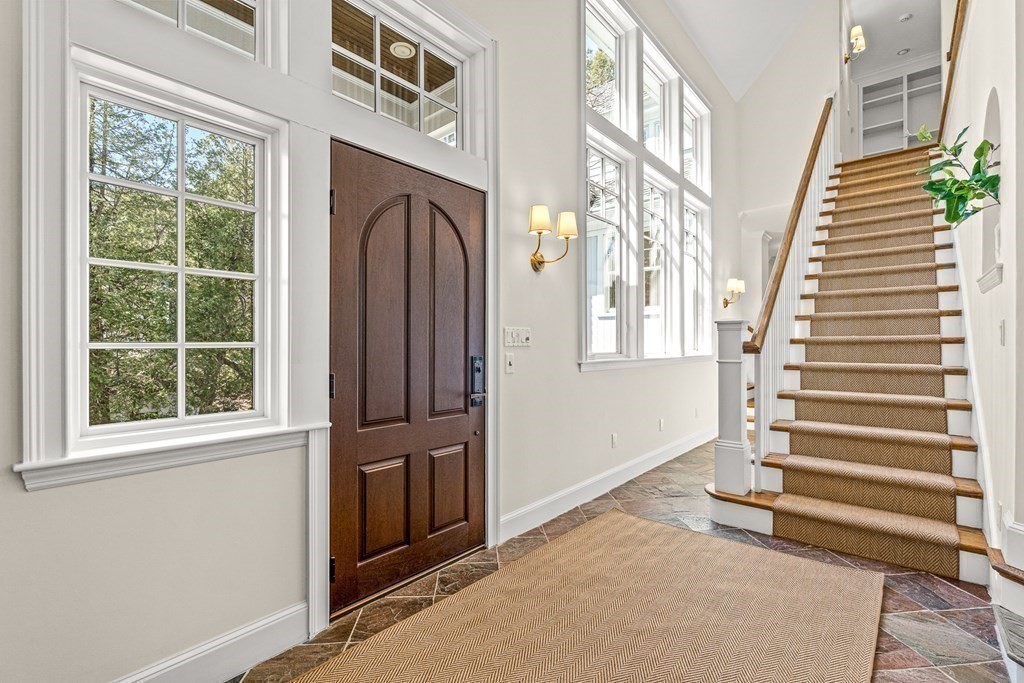 47 Cypress Road Wellesley, MA 02481 - Photo 3 of 36 a view of front door with stairs