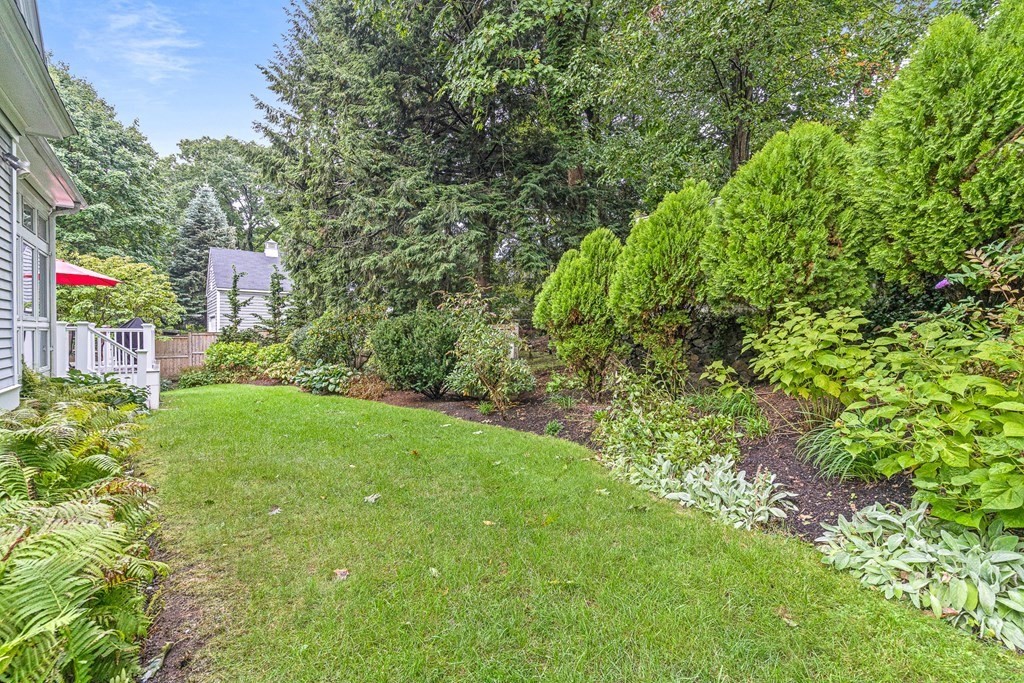 47 Cypress Road Wellesley, MA 02481 - Photo 34 of 36 a view of a yard and entertaining space
