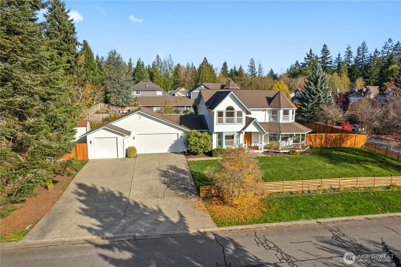 14010 282nd Lane Northeast Duvall, WA 98019 - Photo 34 of 34 an aerial view of a house