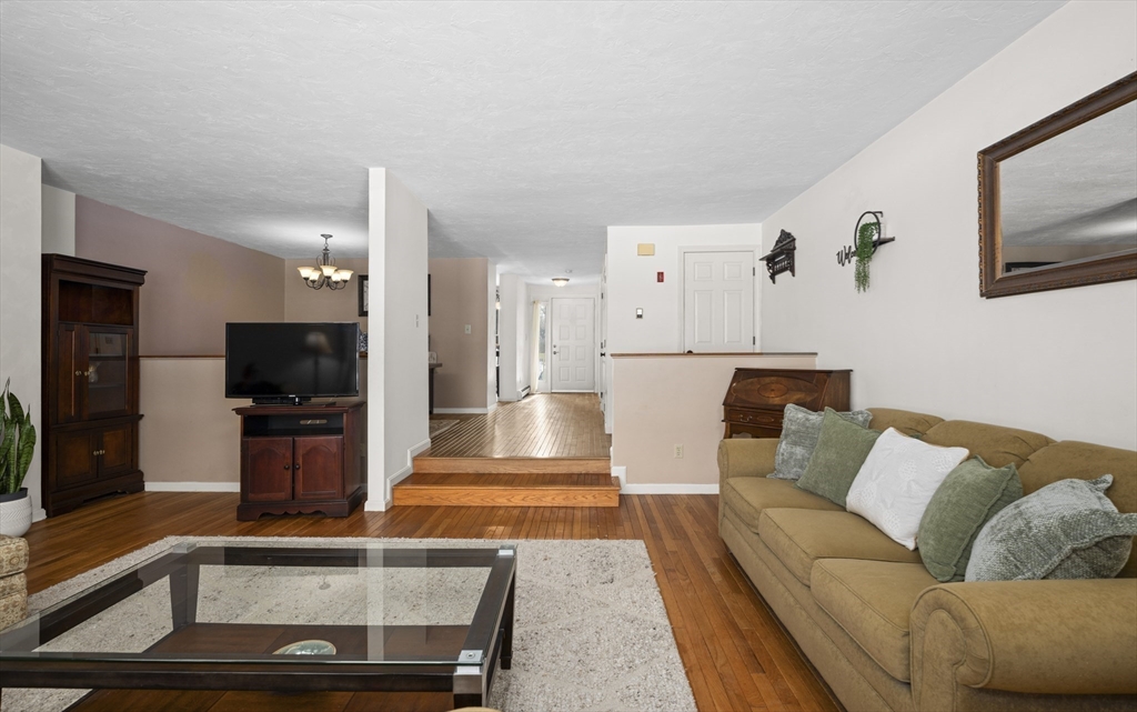 7 Fieldstone Drive, Unit 7 Upton, MA 01568 - Photo 13 of 30 a living room with furniture and a flat screen tv