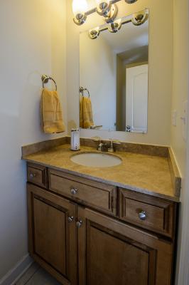 230 North Ela Road Barrington, IL 60010 - Photo 13 of 16 a bathroom with a sink and a mirror