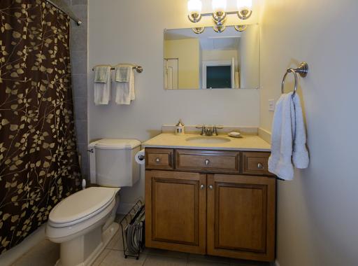 230 North Ela Road Barrington, IL 60010 - Photo 14 of 16 a bathroom with a sink a toilet and a mirror