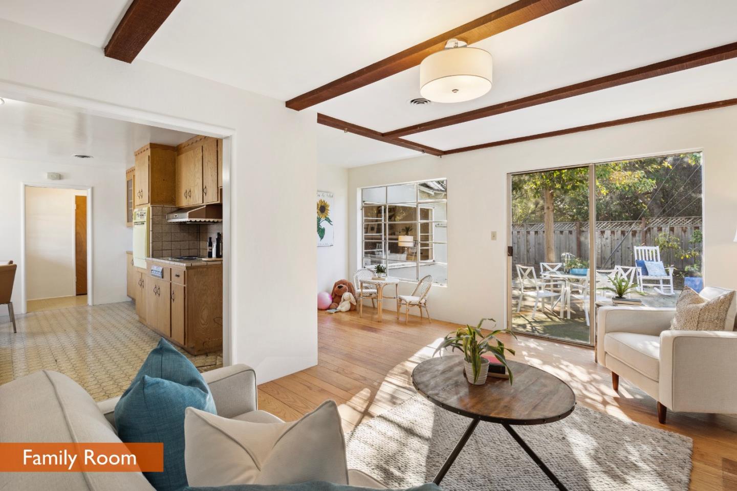 179 Eunice Avenue Mountain View, CA 94040 - Photo 5 of 23 a living room with furniture and a large window