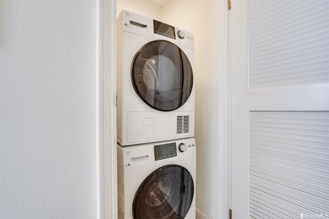 a front view of a building