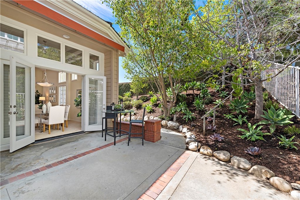 2 Tidemark Laguna Niguel, CA 92677 - Photo 21 of 57 a backyard of a house with outdoor seating