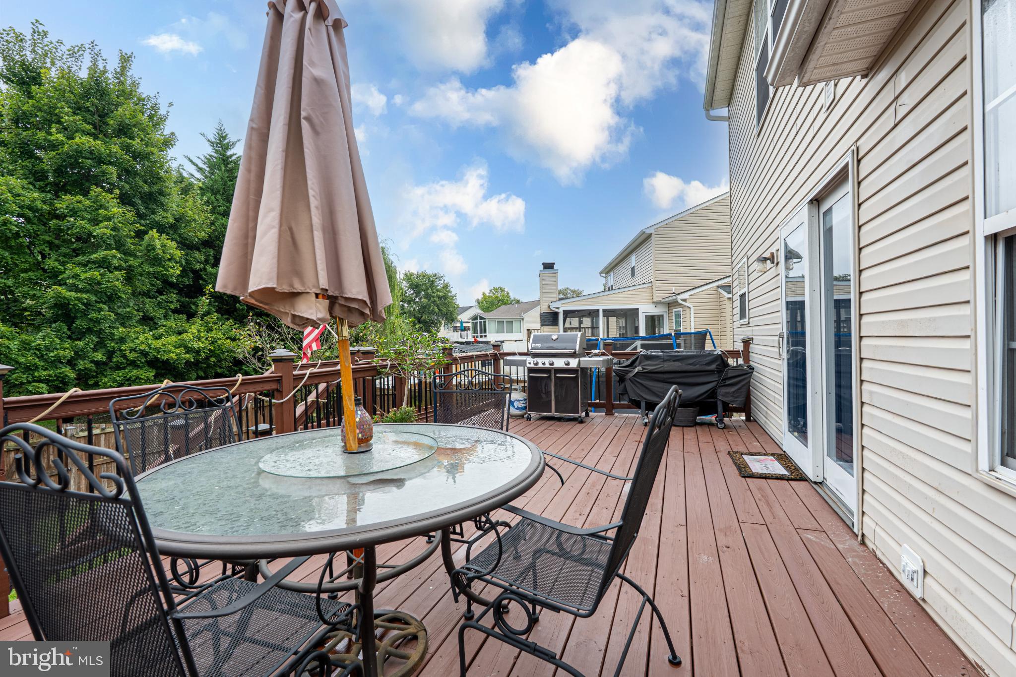 4635 Greencove Circle Sparrows Point, MD 21219 - Photo 39 of 48 a outdoor dining space with furniture and a garden