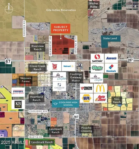 $10,000,000 | 557 East E Highway, Coolidge, AZ 85128