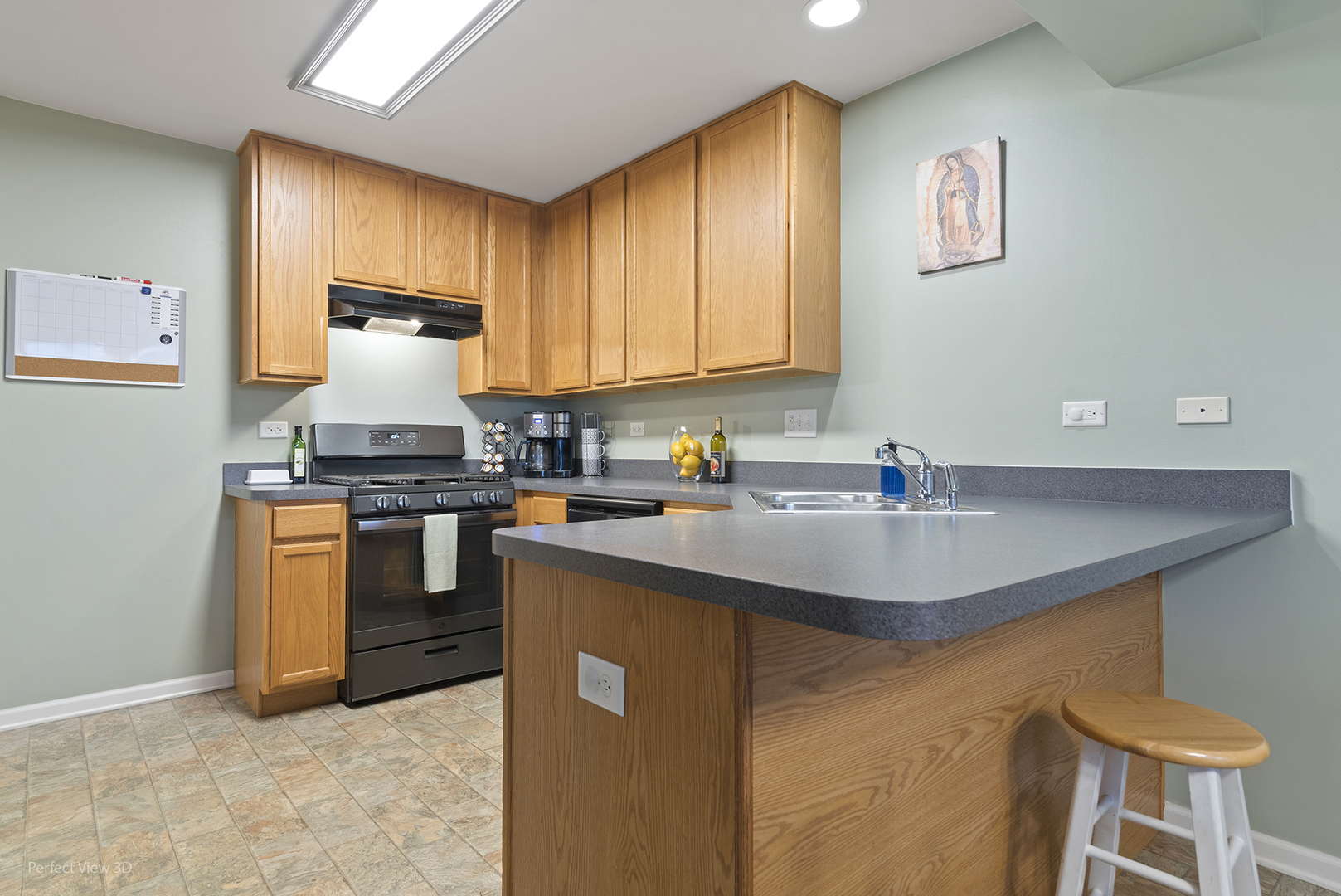 1840 Spinnaker Street Pingree Grove, IL 60140 - Photo 12 of 25 a kitchen with a sink cabinets and appliances