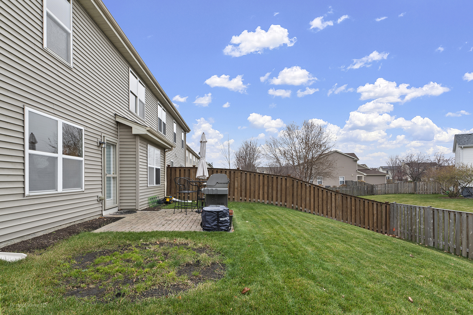 1840 Spinnaker Street Pingree Grove, IL 60140 - Photo 3 of 25 a view of a house with backyard and sitting area
