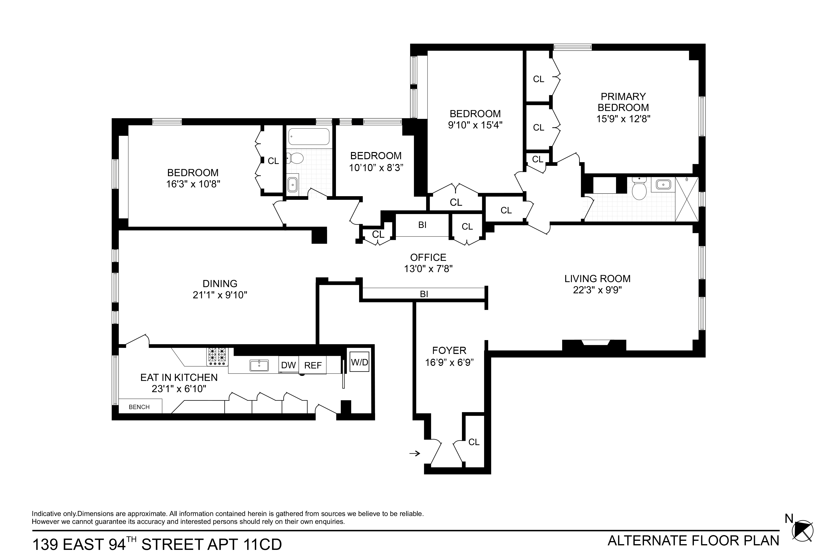 139 East 94th Street, Unit 11CD Manhattan, NY 10128 - Photo 28 of 28 unknown