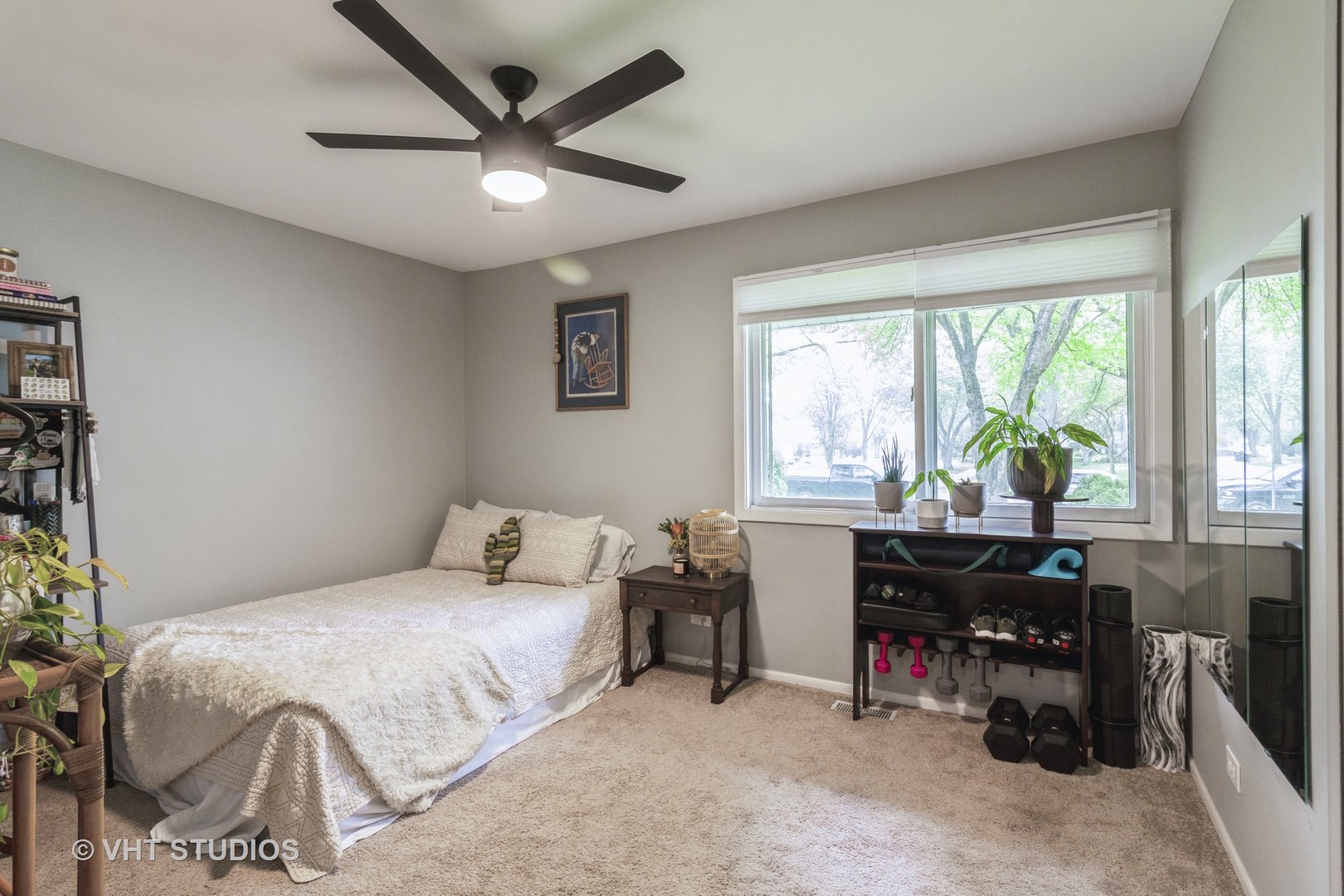 105 Cedarbrook Road Naperville, IL 60565 - Photo 7 of 11 a bedroom with a bed and a large window