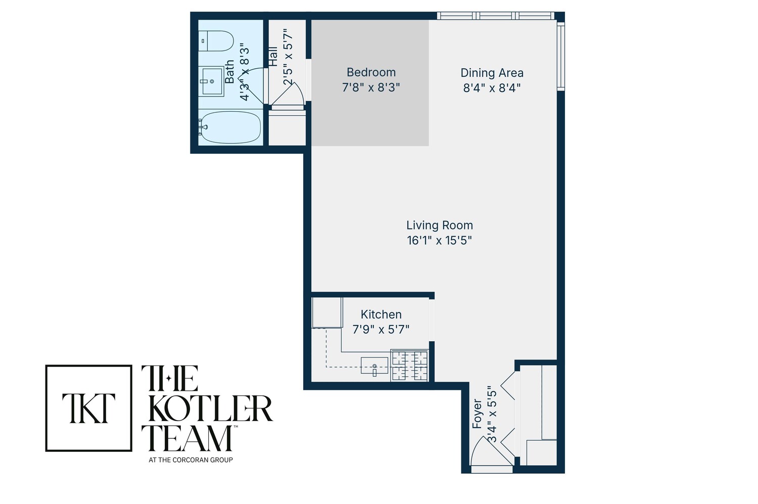 345 East 69th Street, Unit 11A Manhattan, NY 10021 - Photo 6 of 6 a picture of a wall with a white wall