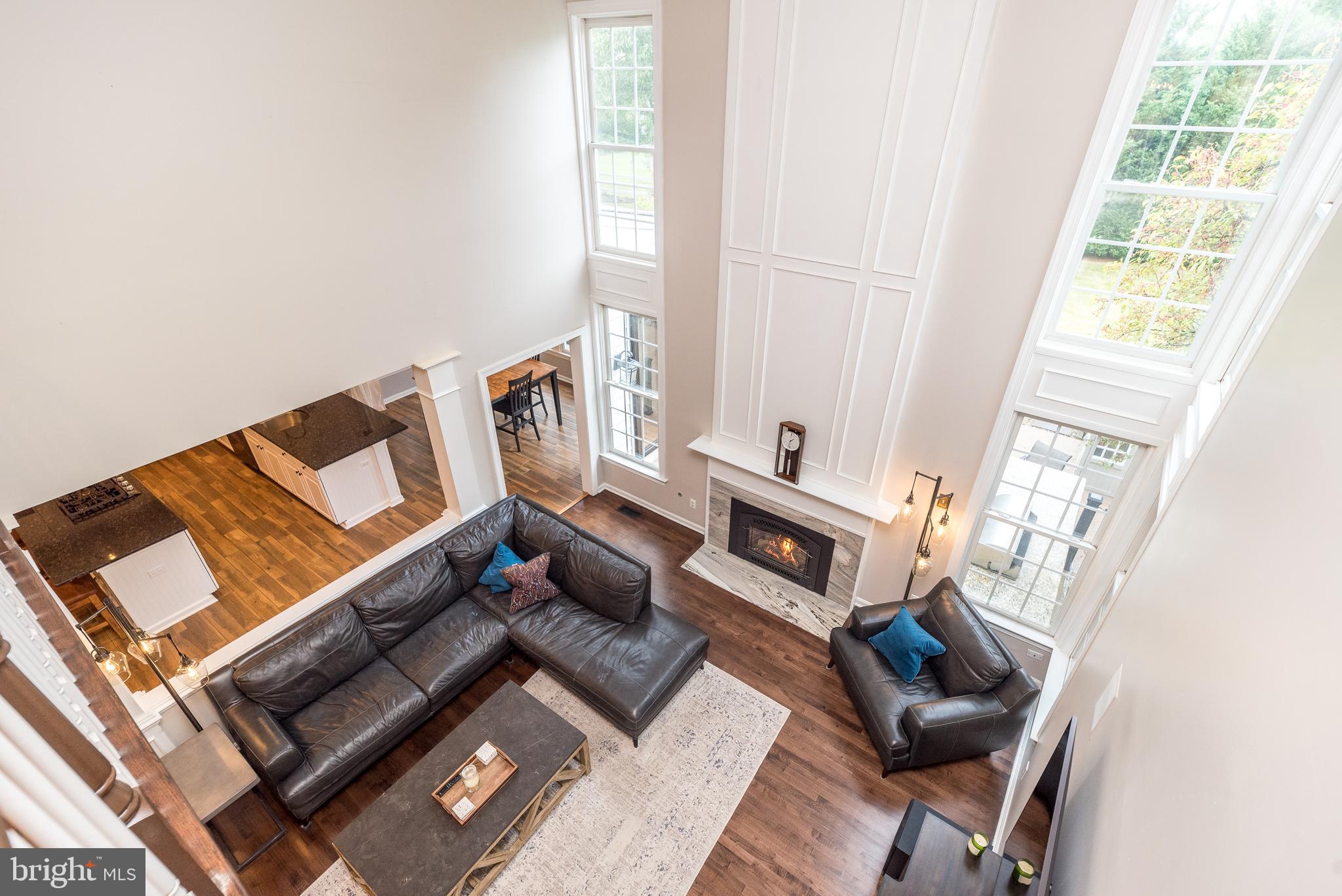 1251 Appalachian Road Ambler, PA 19002 - Photo 44 of 85 View from upstairs hall overlooking living room