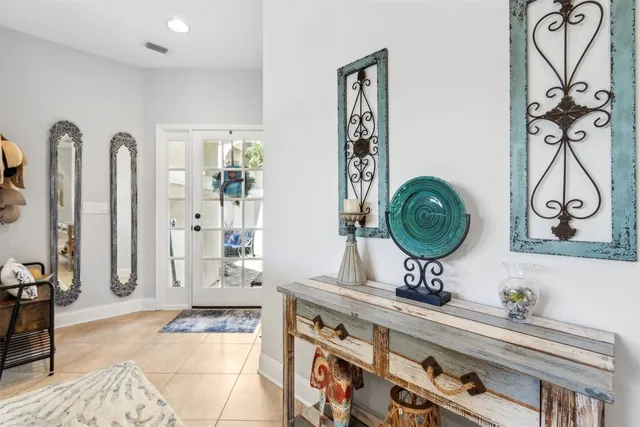 a view of a livingroom and dining room