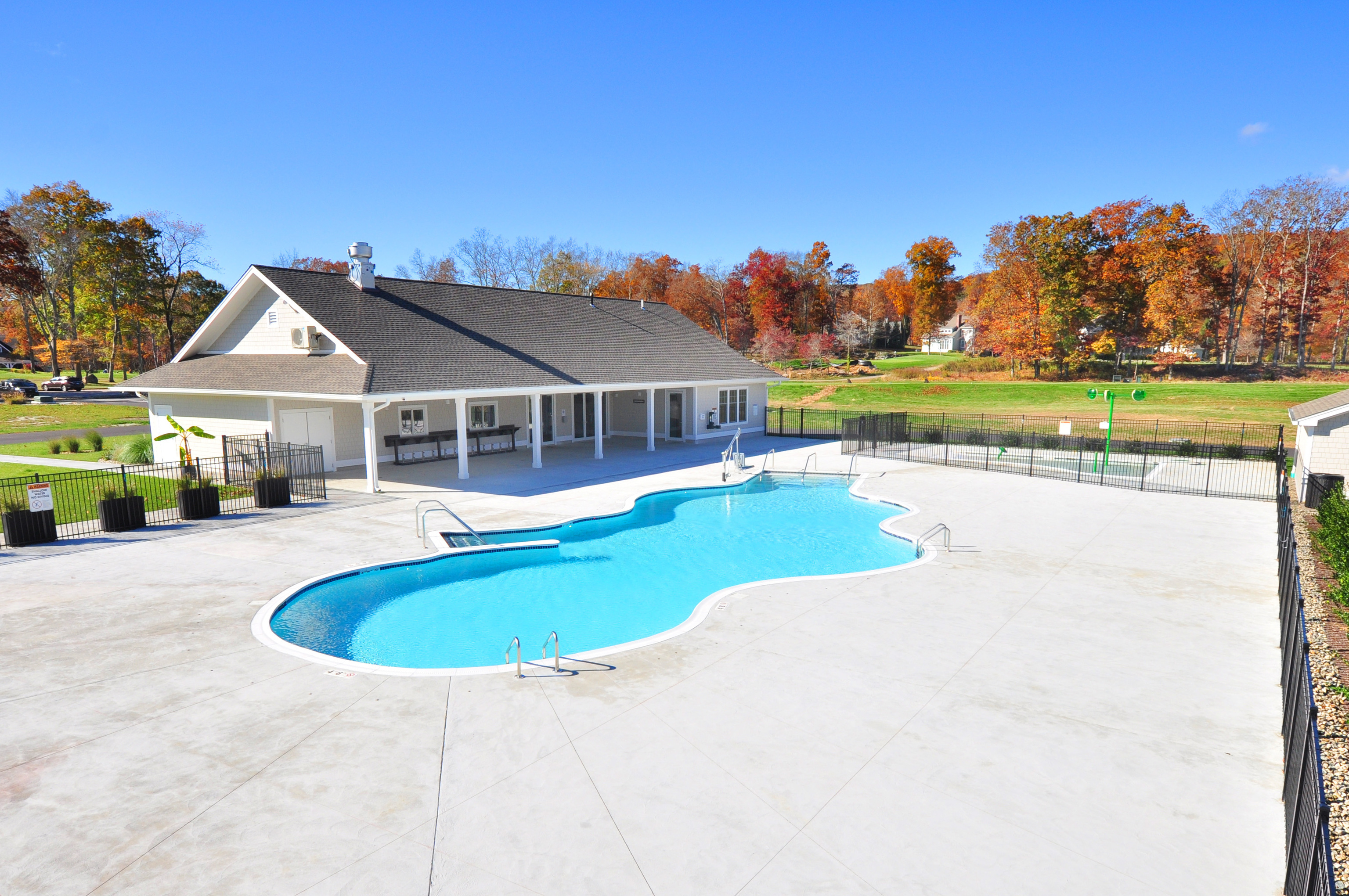 708 Fox Hopyard Road East Haddam, CT 06423 - Photo 27 of 31 a house with outdoor space swimming pool and outdoor seating