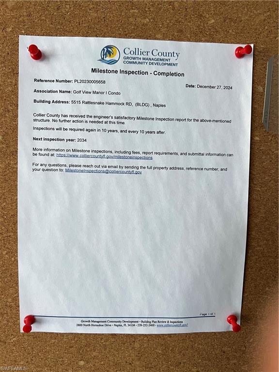 5515 Rattlesnake Hamm Road, Unit 301 Naples, FL 34113 - Photo 28 of 30 a picture of a bench