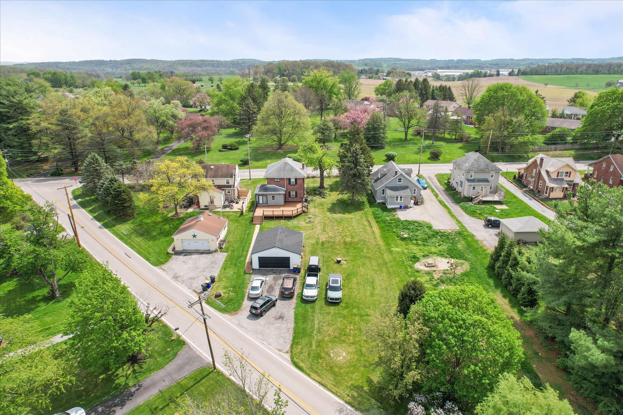310 Hanover Road York, PA 17408 - Photo 51 of 56 an aerial view of residential houses with outdoor space and street view