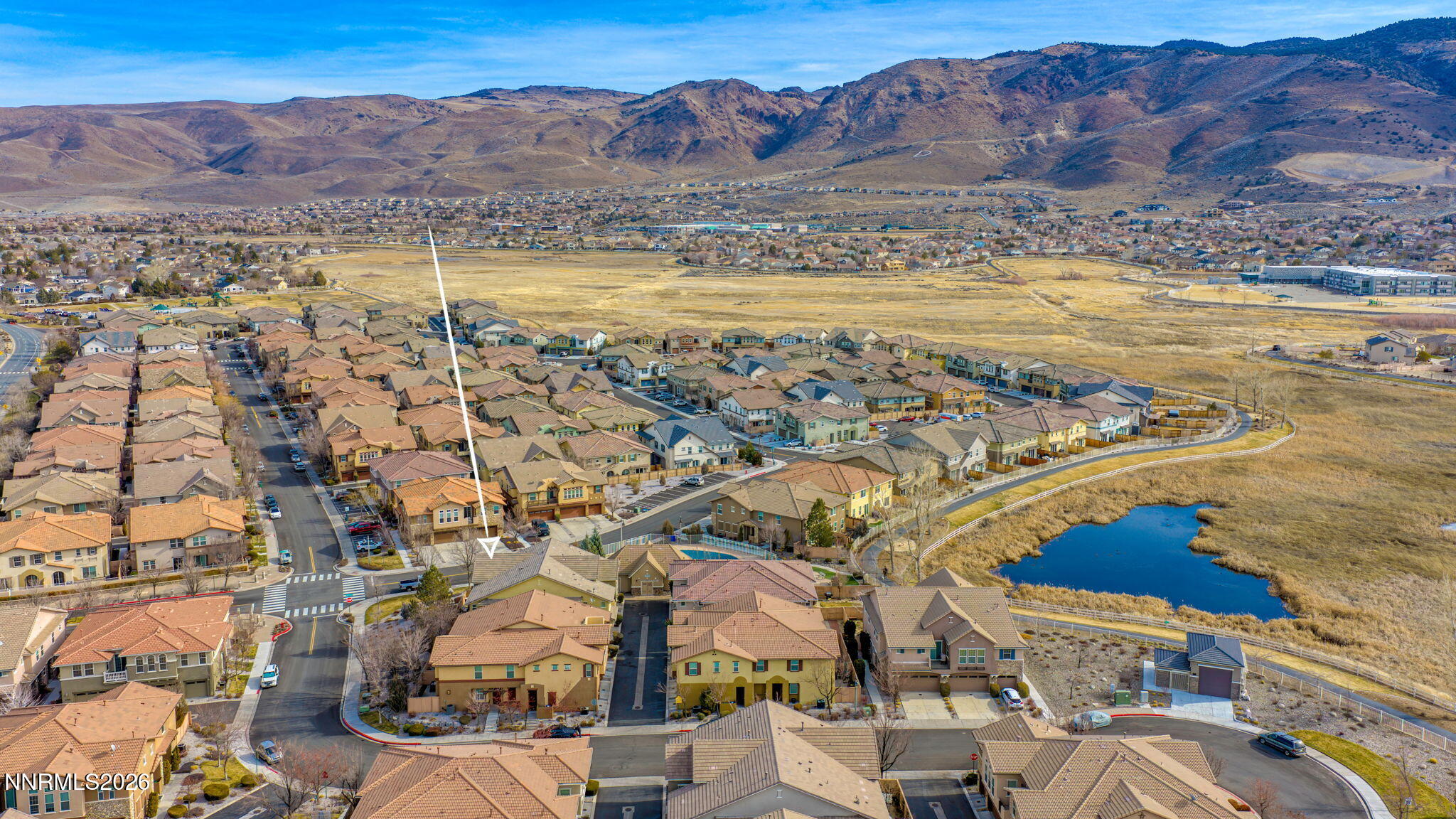 1750 Wind Ranch Road, Unit B Reno, NV 89521 - Photo 42 of 42 a view of a city with ocean view