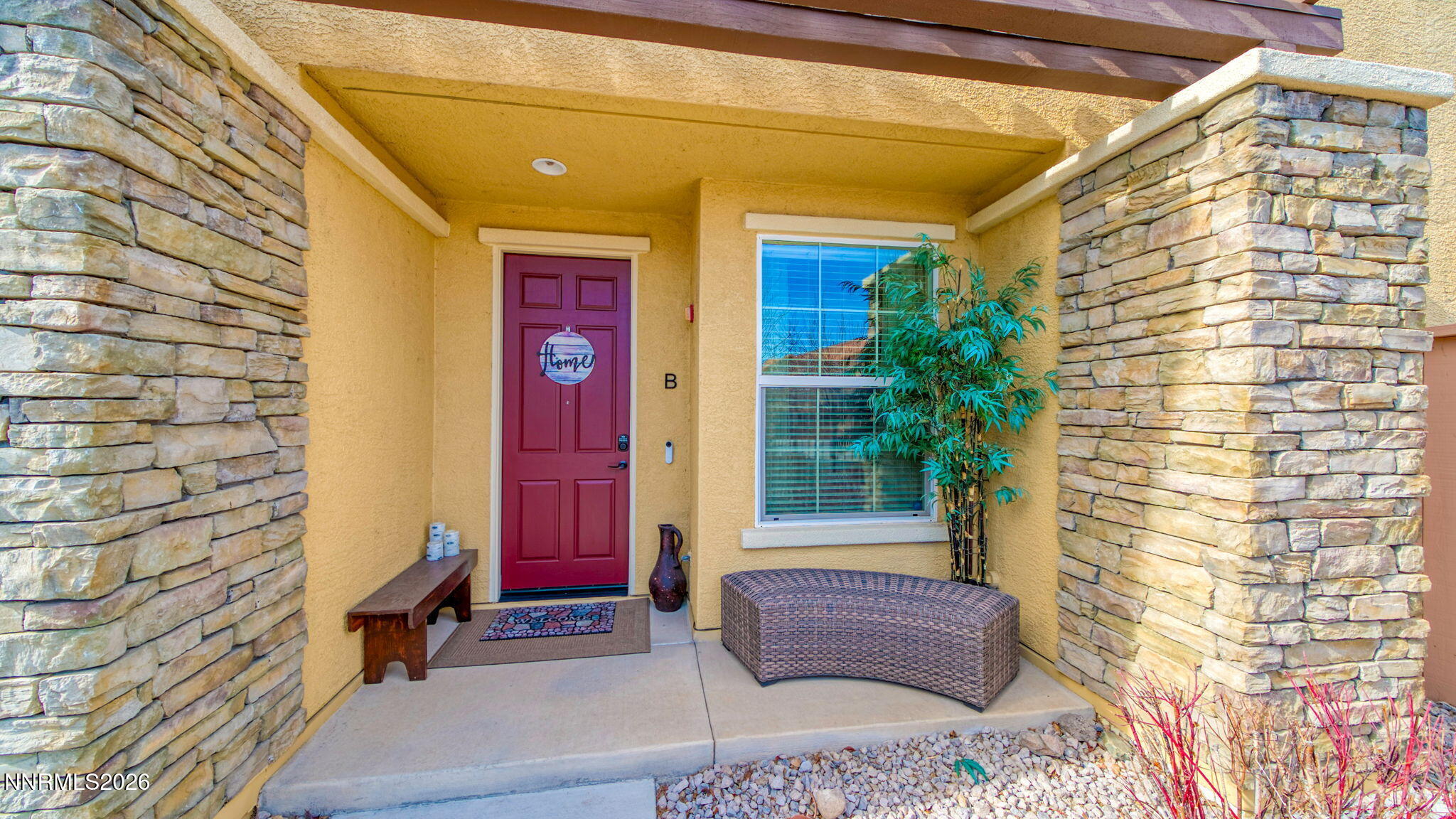 1750 Wind Ranch Road, Unit B Reno, NV 89521 - Photo 5 of 42 a view of front door with couch