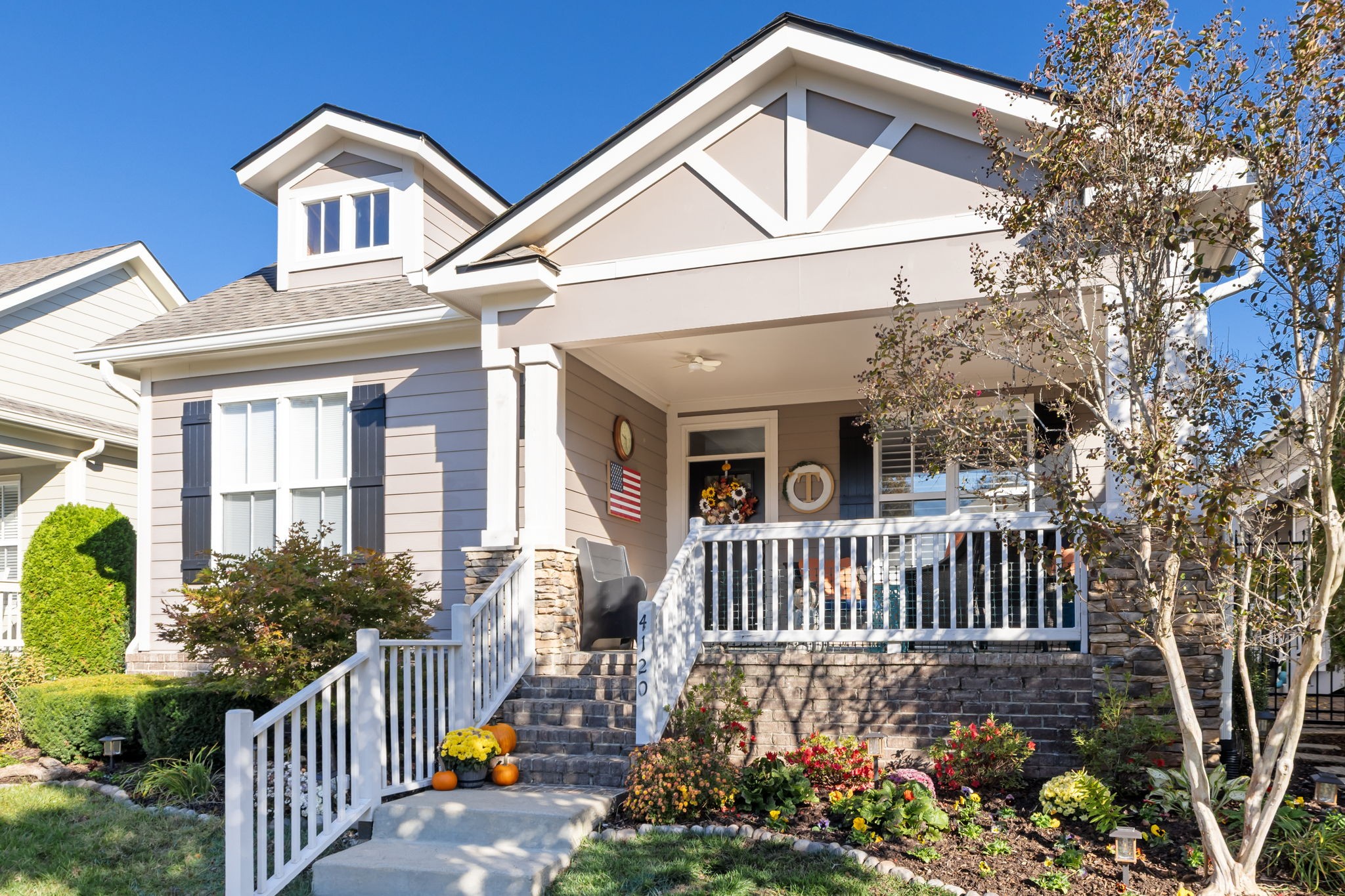 4120 Turnberry Road Spring Hill, TN 37174 - Photo 3 of 48 a front view of a house with a yard
