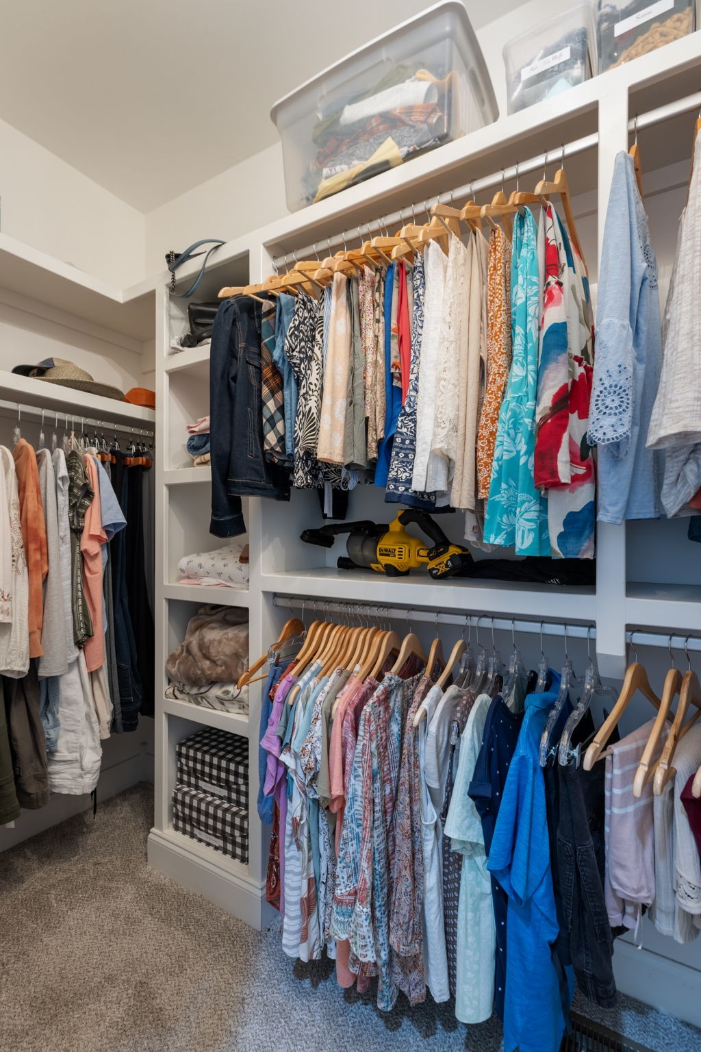 4120 Turnberry Road Spring Hill, TN 37174 - Photo 36 of 48 a view of walk in closet with clothes and shoes
