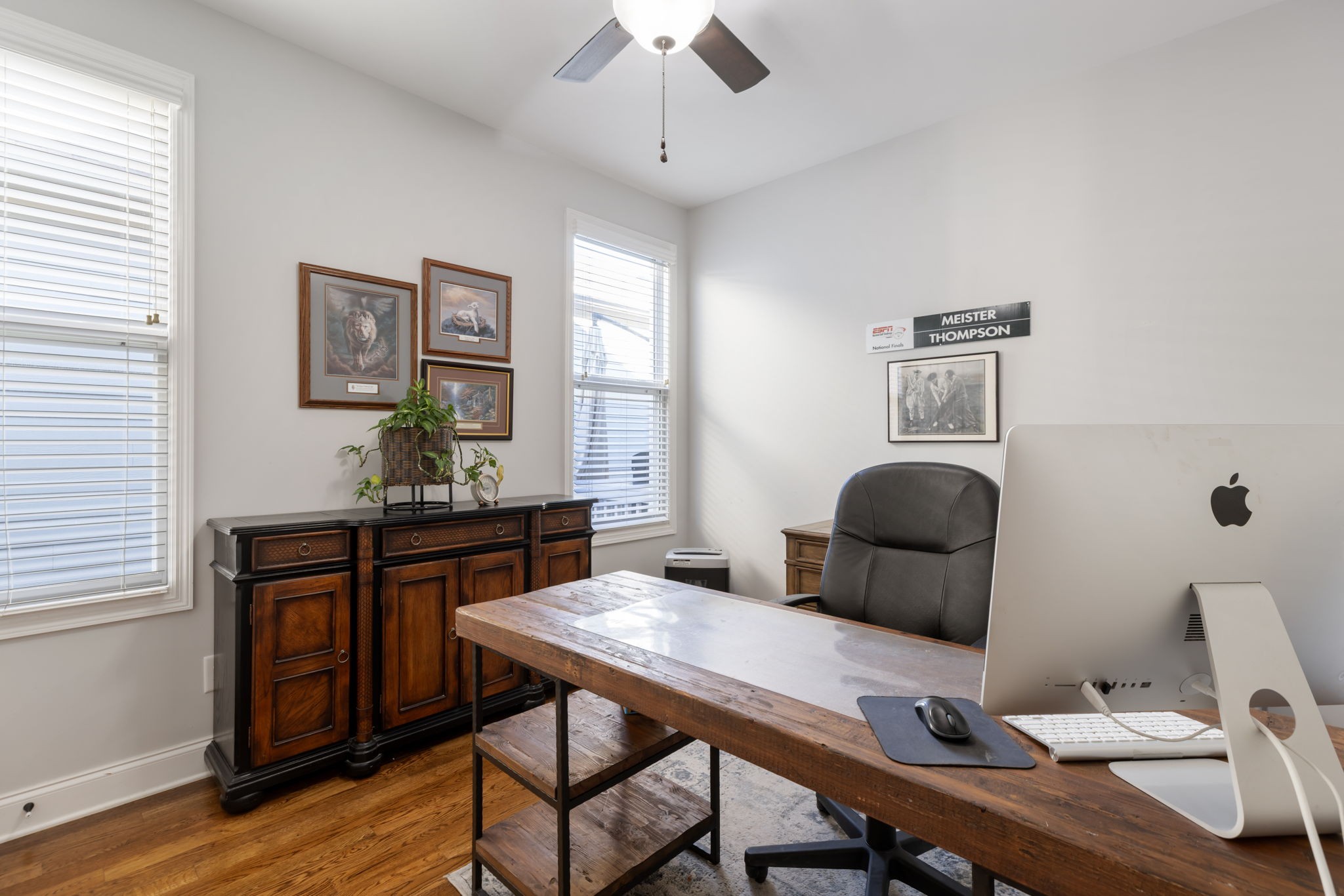 4120 Turnberry Road Spring Hill, TN 37174 - Photo 6 of 48 a view of a workspace with furniture and wooden floor