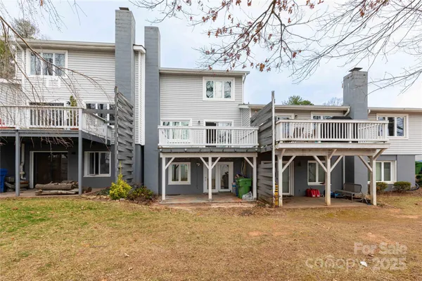 a front view of a building with street