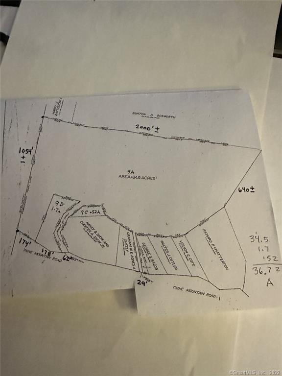 8919 Taine Mountain Road Unionville, CT 06085 - Photo 3 of 4 old a2 survey