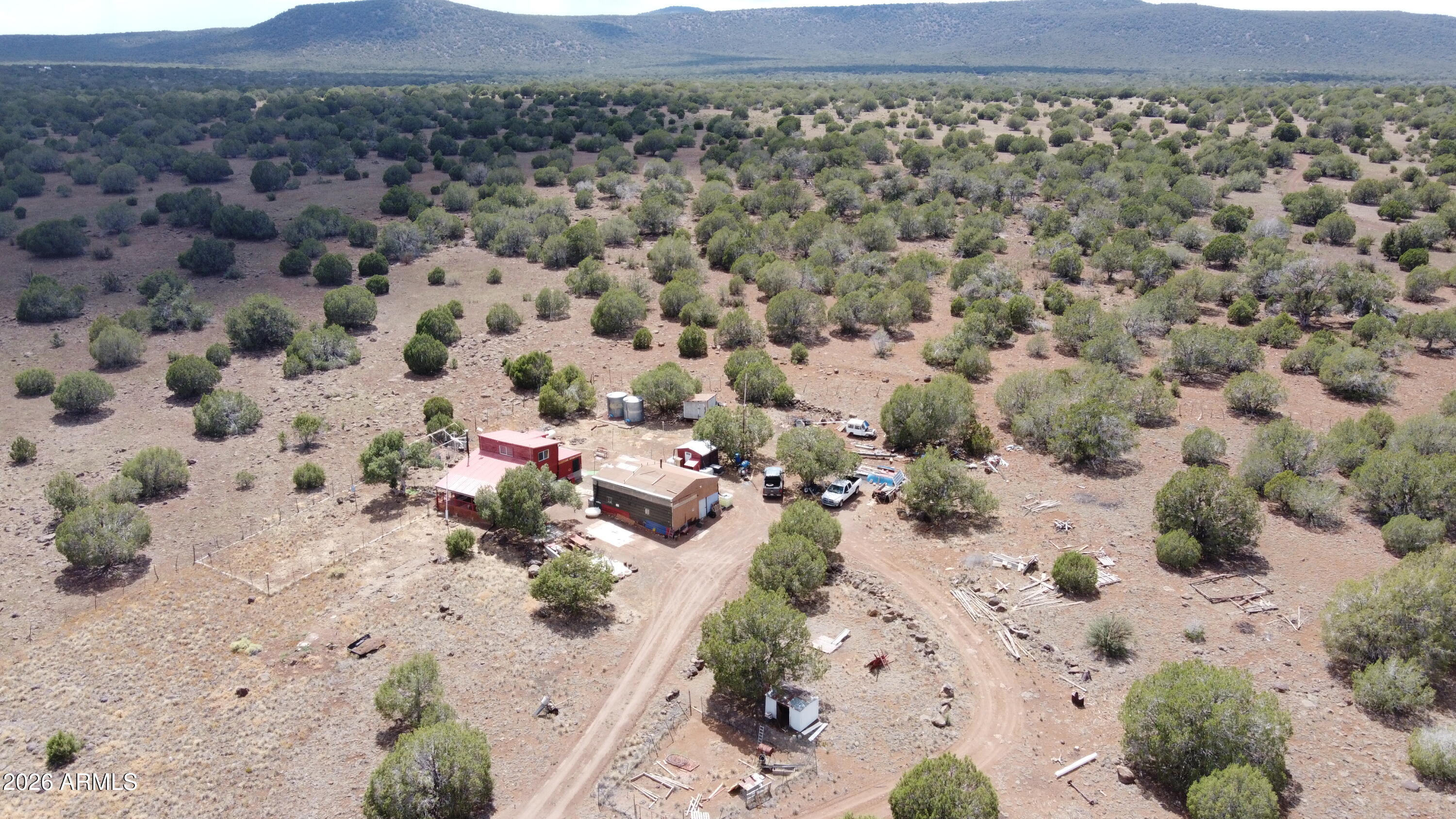 21750 Ranch Road Williams, AZ 86046 - Photo 1 of 47 Arial Homestead View