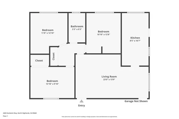 $350,000 | 4465 Hardwick Way, North Highlands, CA 95660