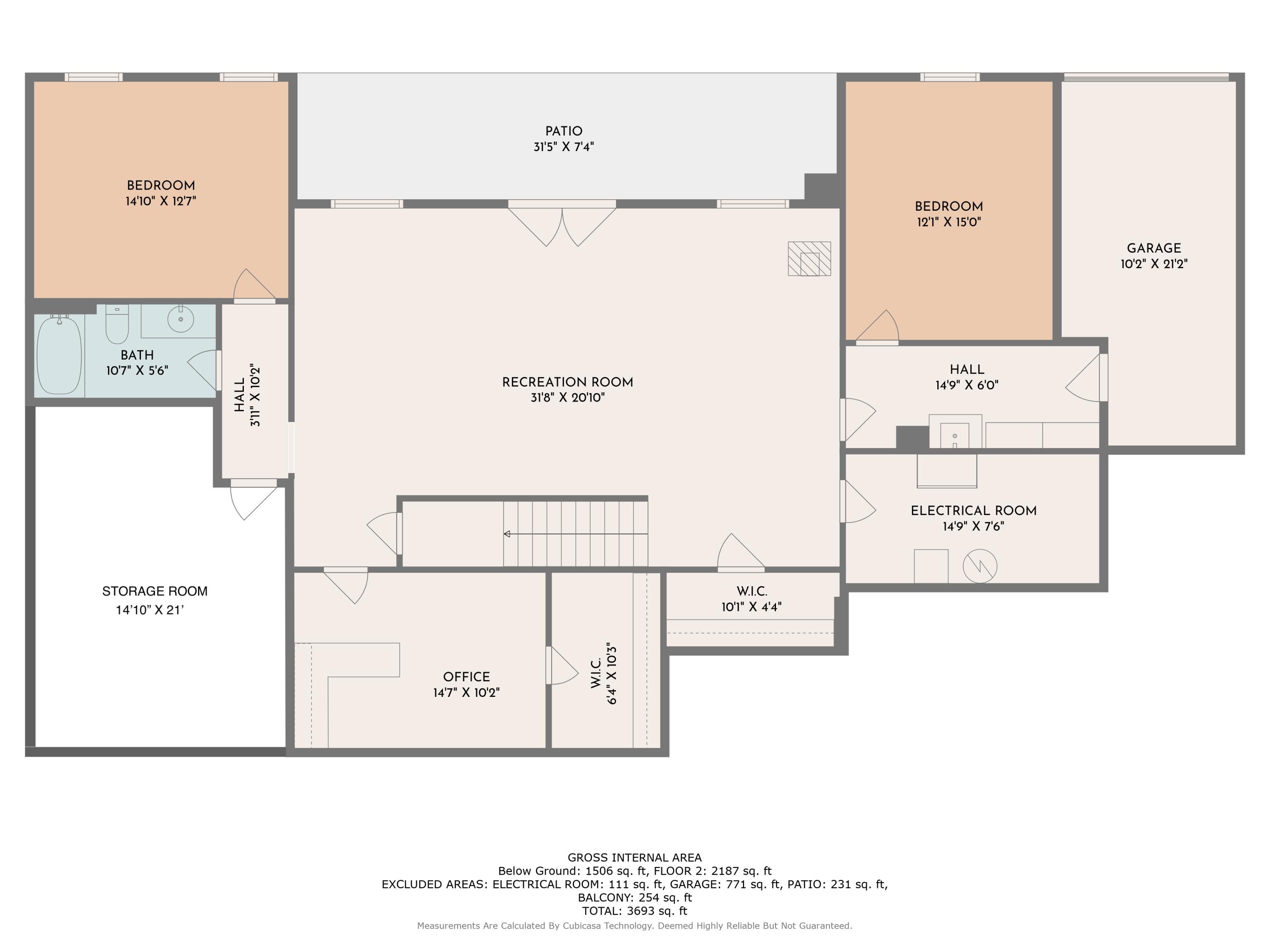 9121 Blacksburg Road Catawba, VA 24070 - Photo 70 of 70 Basement Schematic V2