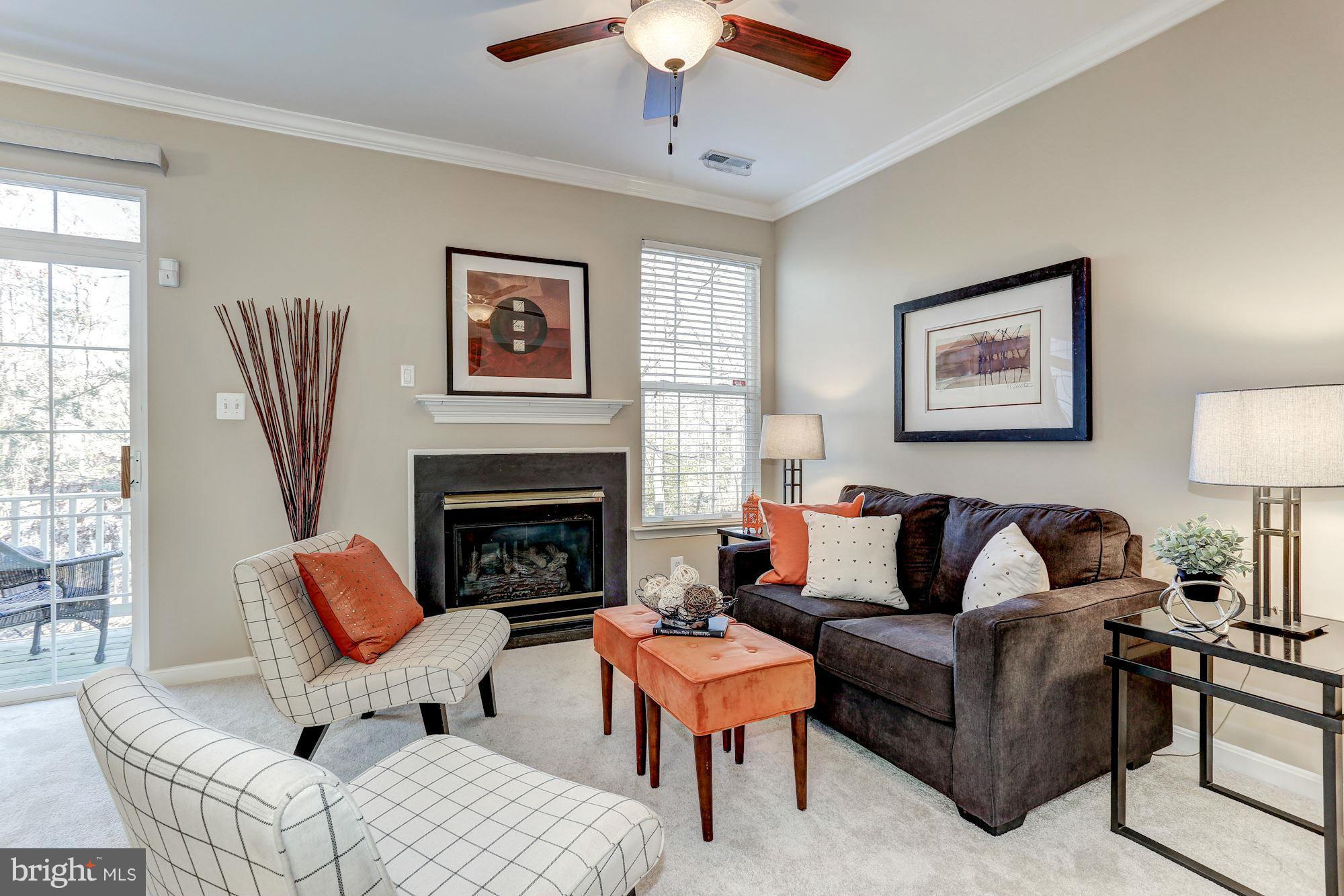 1305 Windleaf Drive, Unit 166 Reston, VA 20194 - Photo 3 of 21 Living Room