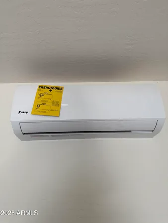 a view of a refrigerator in a kitchen