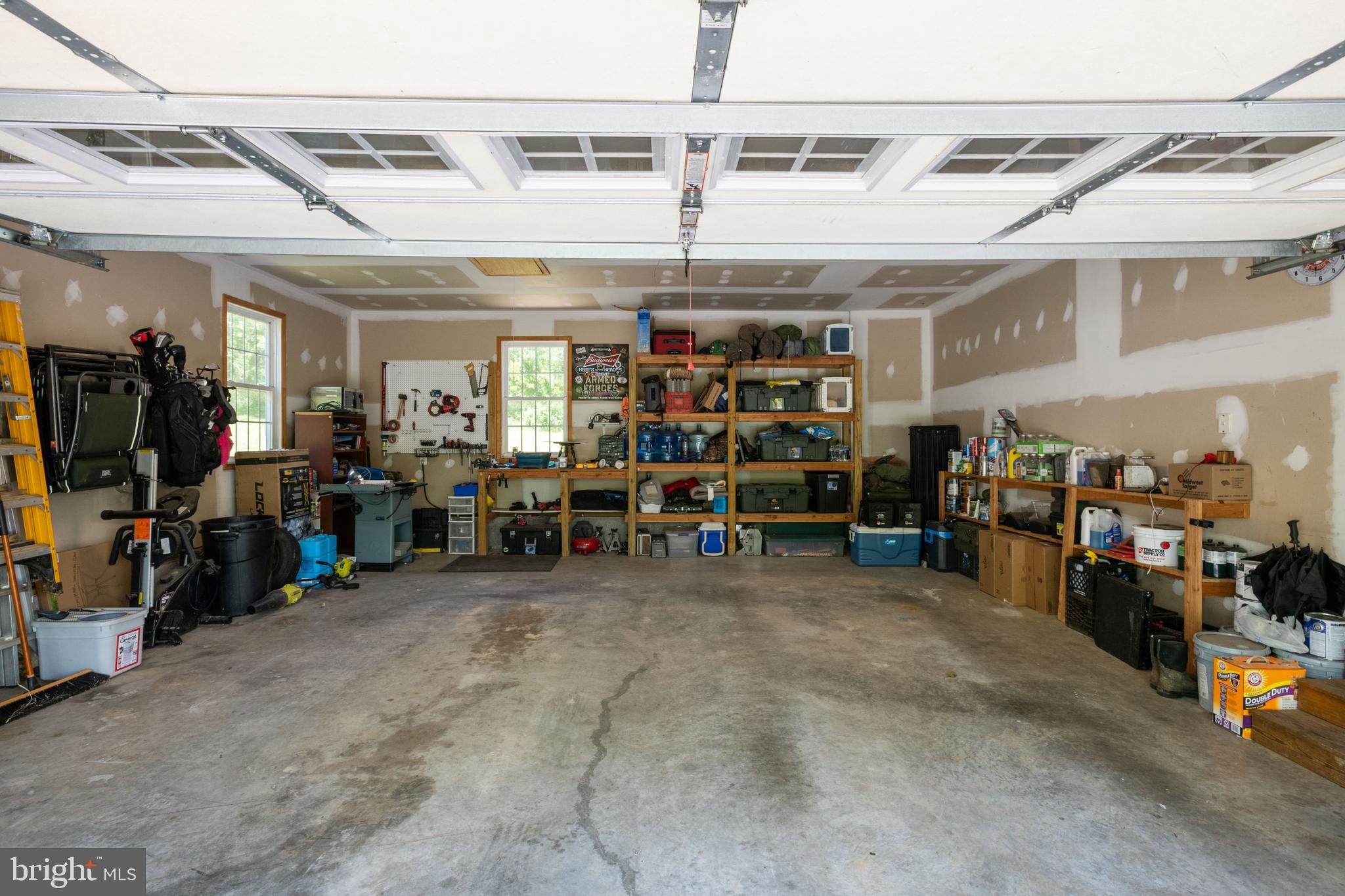 8018 Leeds Manor Road Marshall, VA 20115 - Photo 40 of 52 Wide garage holds TWO SUV's and room for stuff.