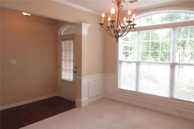 a view of livingroom with window