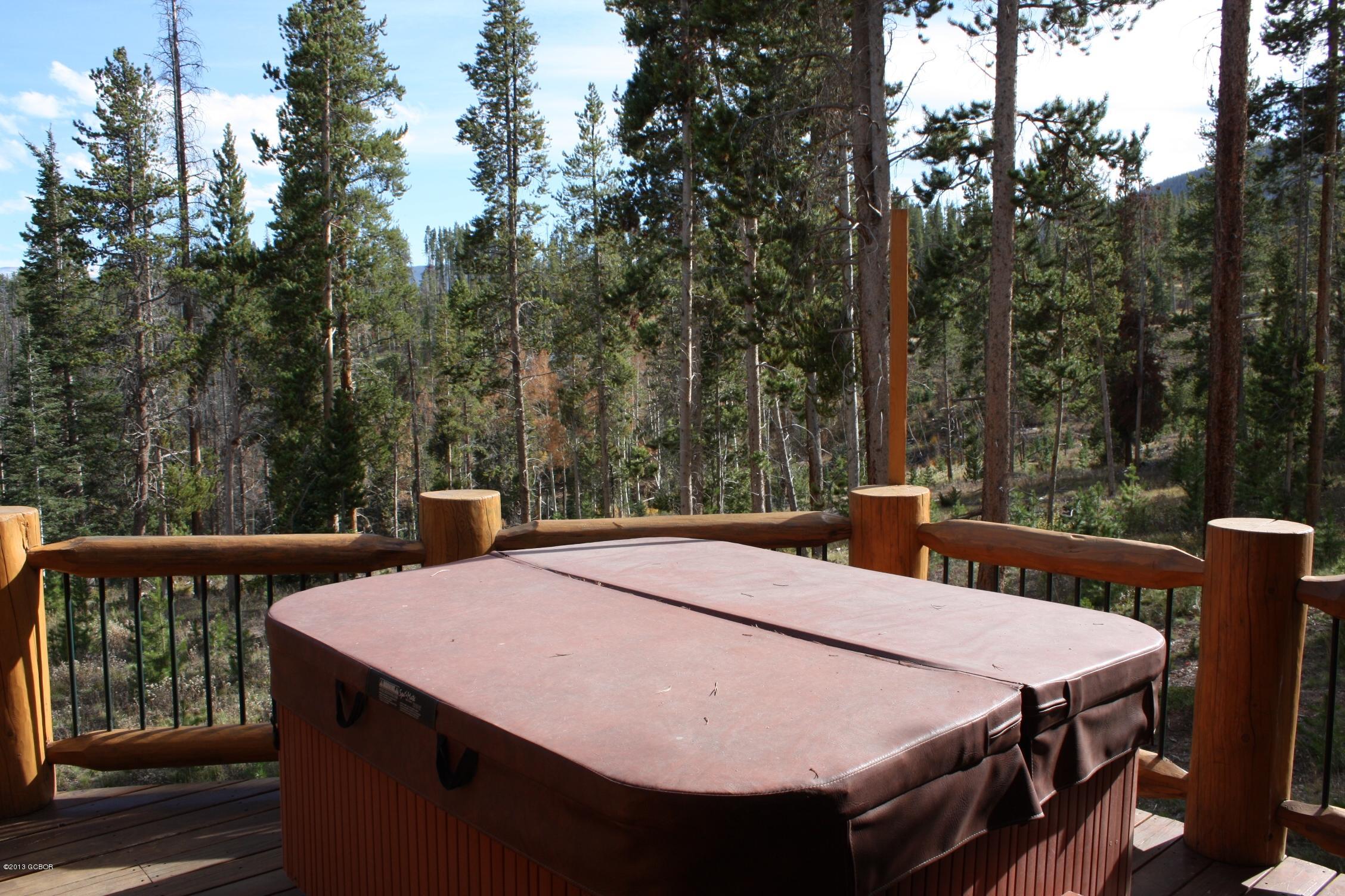763 County Road Granby, CO 80446 - Photo 15 of 31 a view of a patio with table and chairs