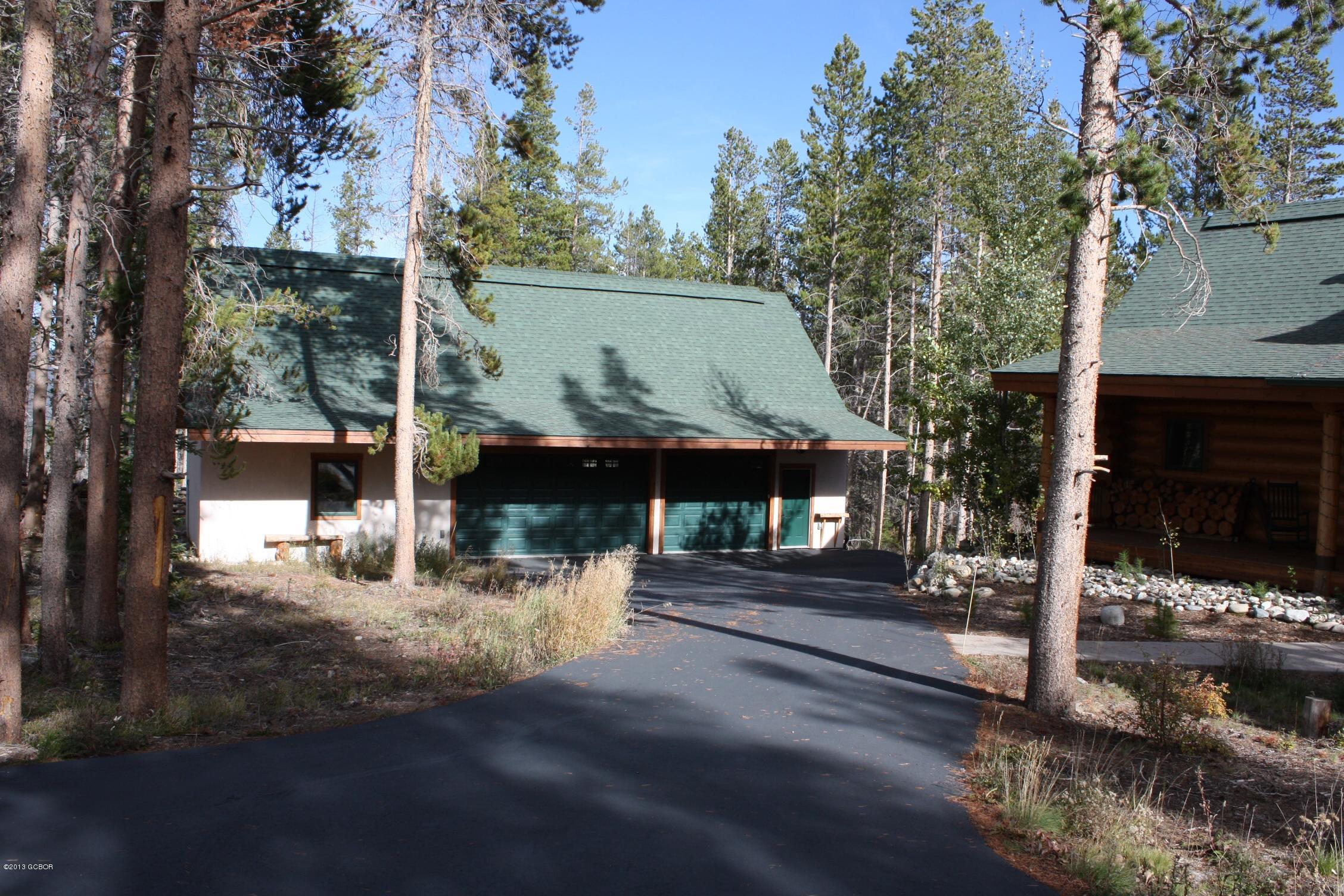 763 County Road Granby, CO 80446 - Photo 29 of 31 a front view of a house with a yard