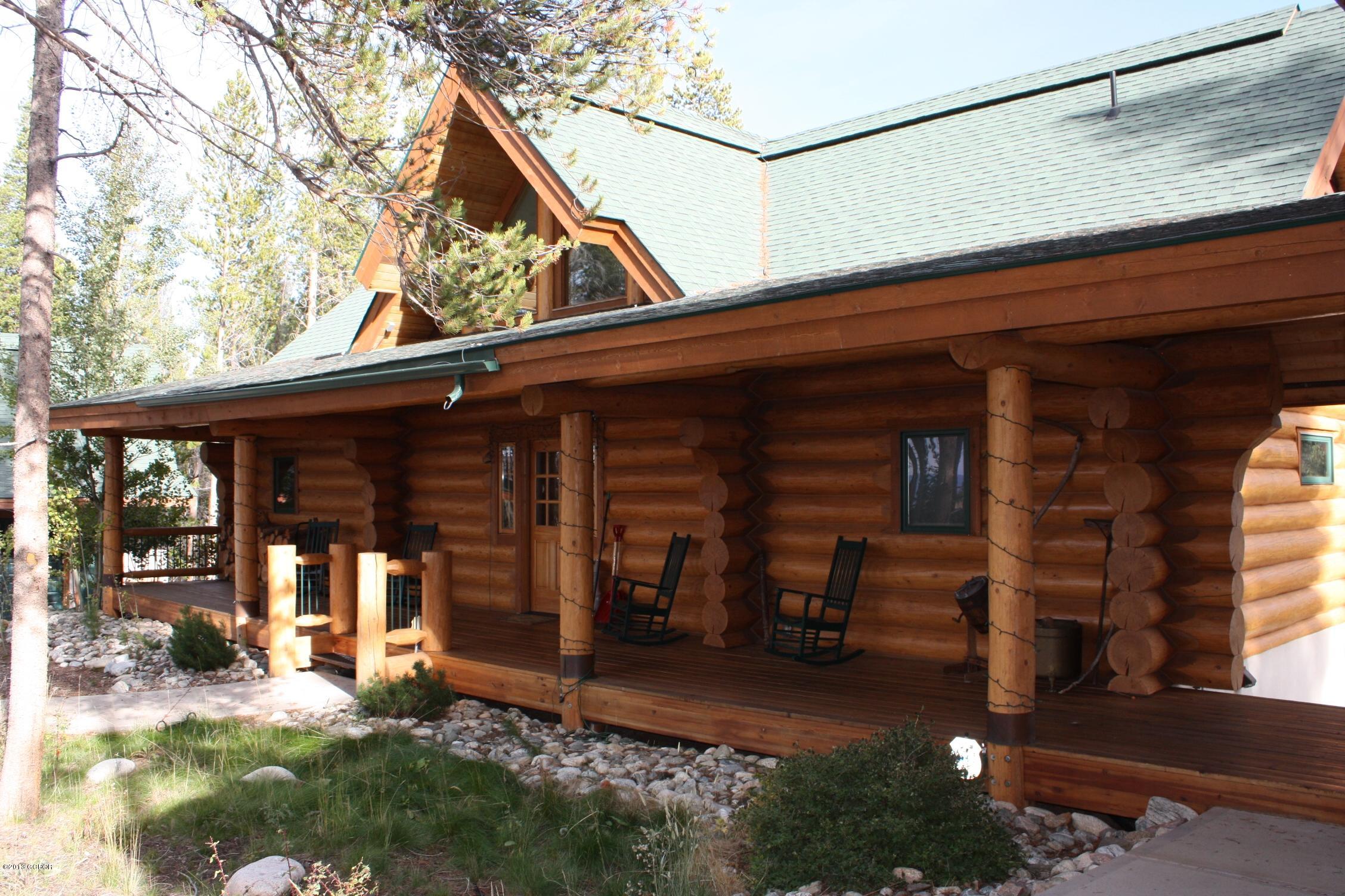 763 County Road Granby, CO 80446 - Photo 4 of 31 a view of a house with backyard porch and sitting area