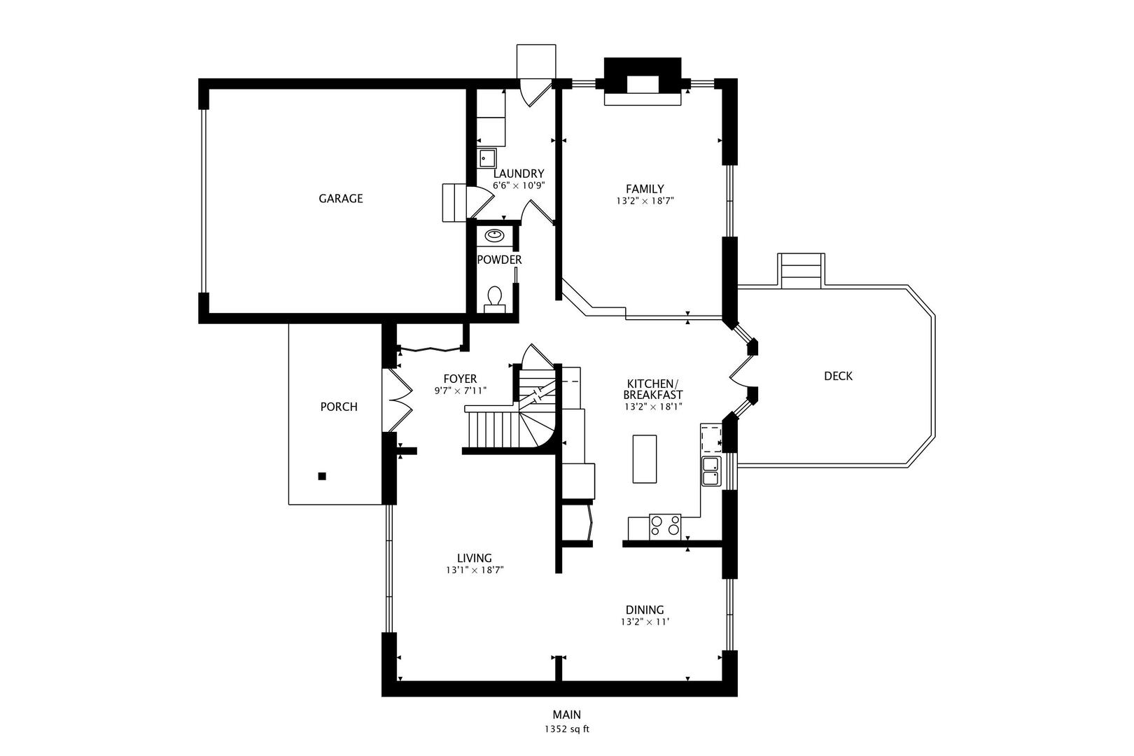 873 Hampton Drive Carol Stream, IL 60188 - Photo 42 of 43 a picture of floor plan