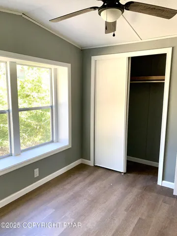 a view of a livingroom with a staircase