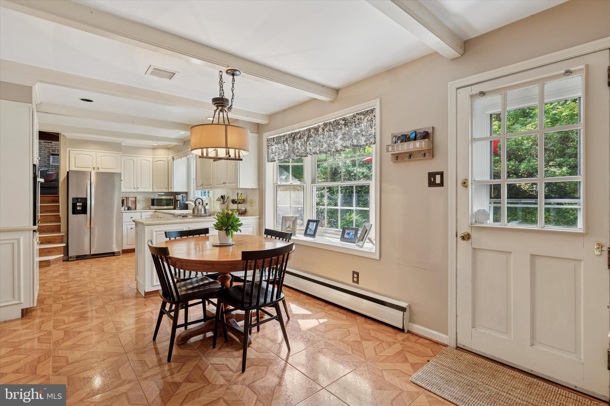 711 Custis Road Glenside, PA 19038 - Photo 12 of 53 a view of a dining room with furniture window and outside view