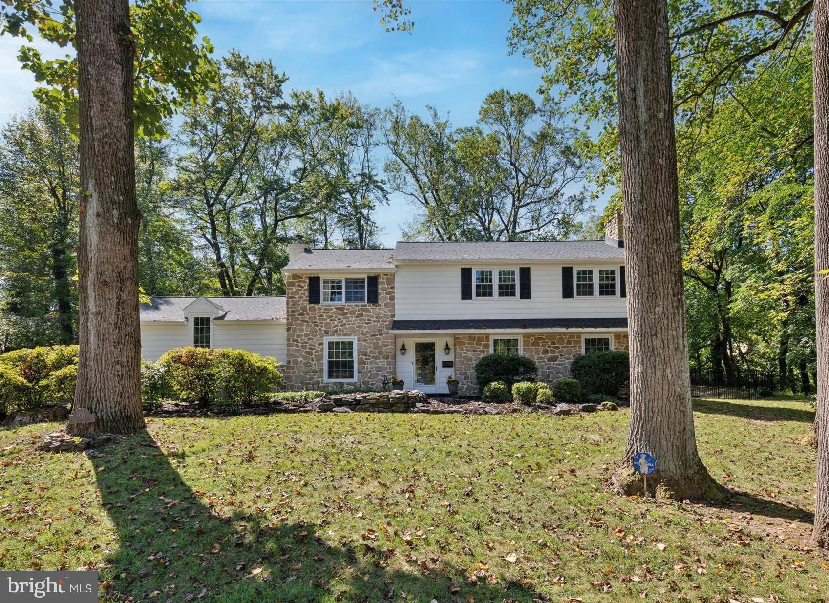 711 Custis Road Glenside, PA 19038 - Photo 48 of 53 a front view of a house with a yard