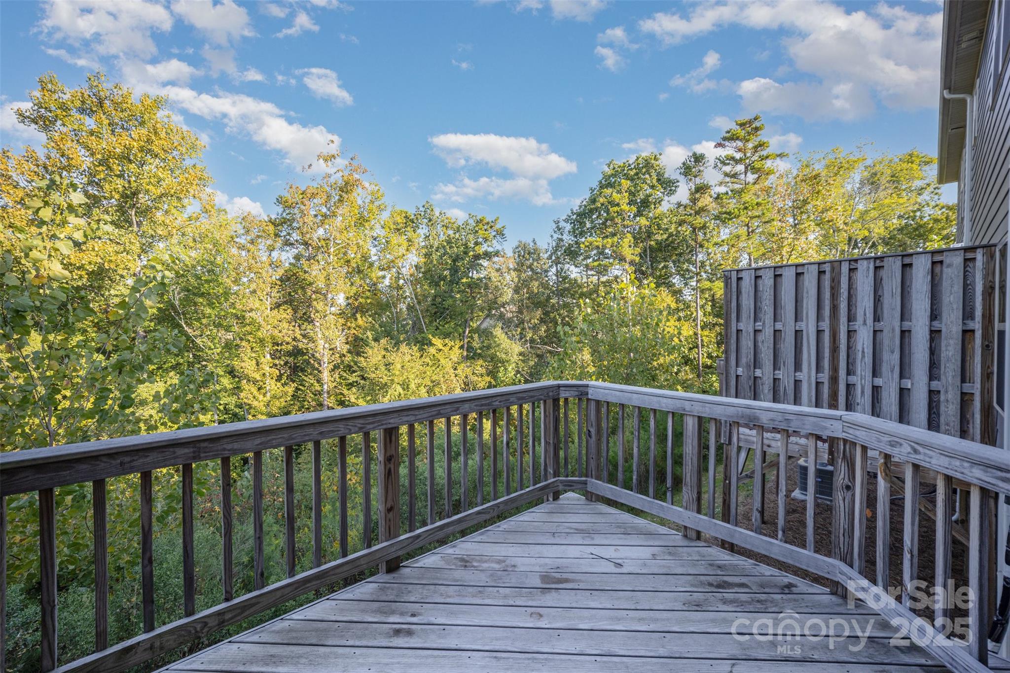 558 Dulaney Drive Tega Cay, SC 29708 - Photo 28 of 30 a view of balcony with wooden floor