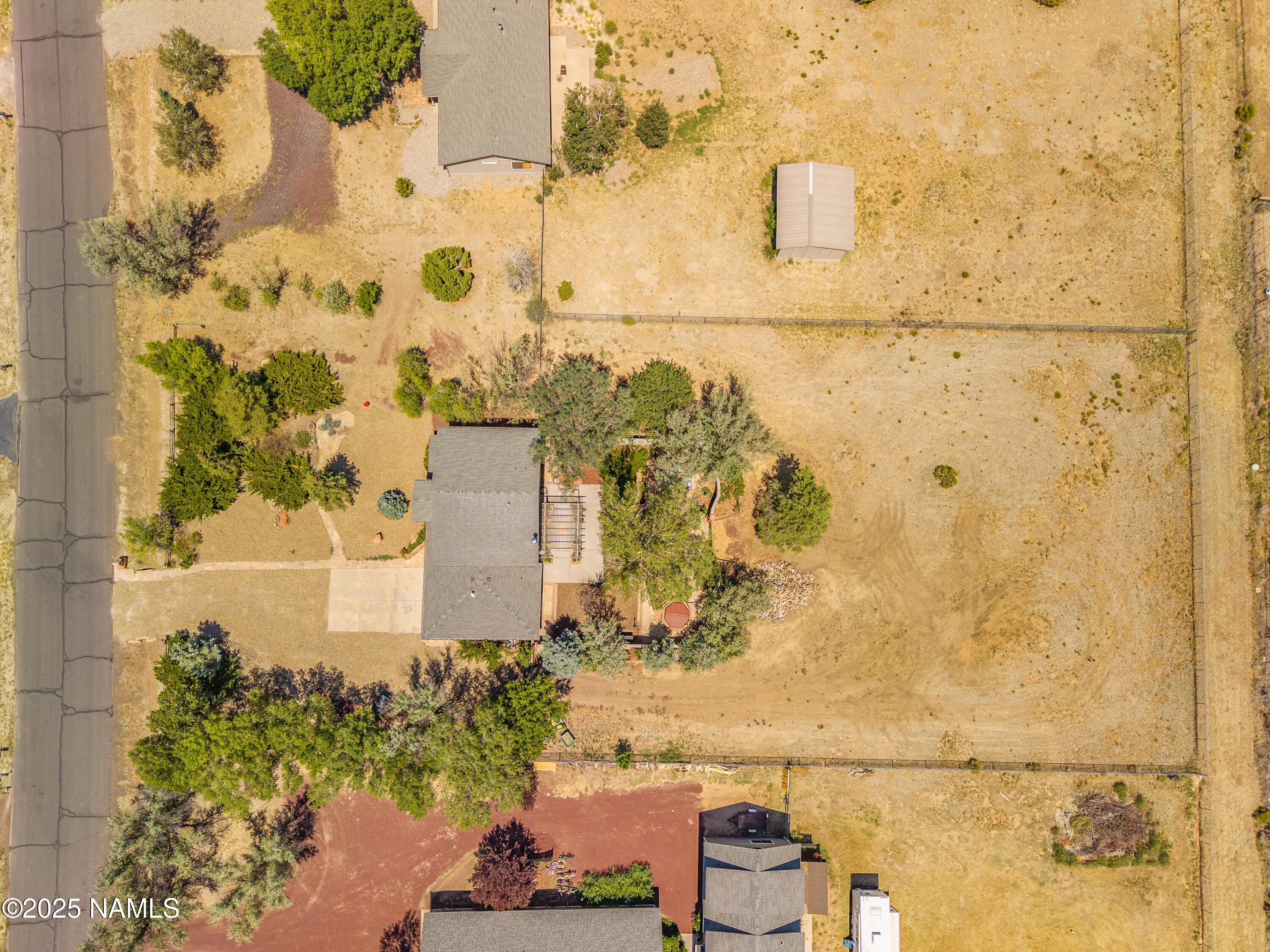 9655 Pioneer Valley Road Flagstaff, AZ 86004 - Photo 46 of 51 Aerial View Down
