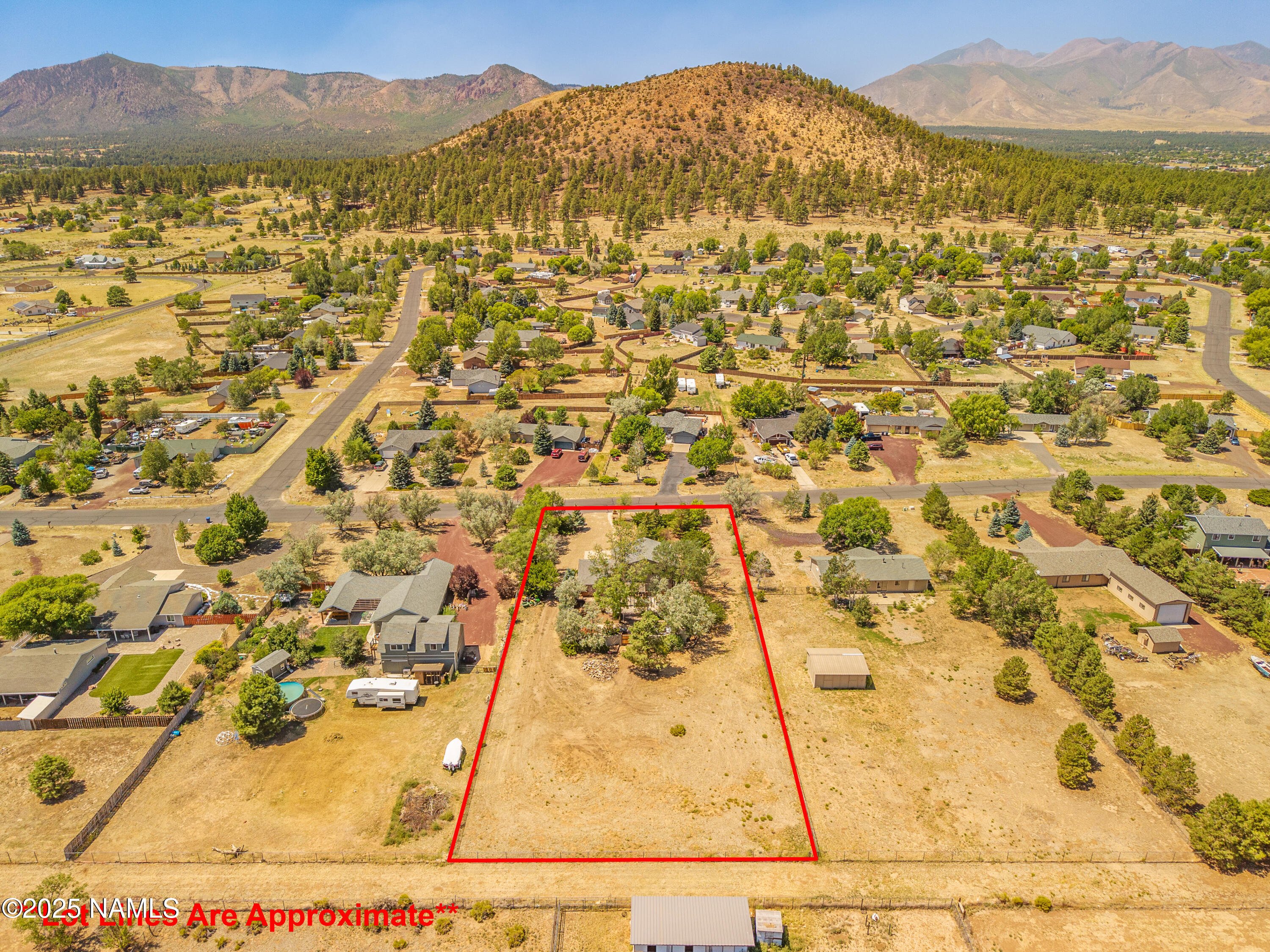 9655 Pioneer Valley Road Flagstaff, AZ 86004 - Photo 47 of 51 Aerial View West