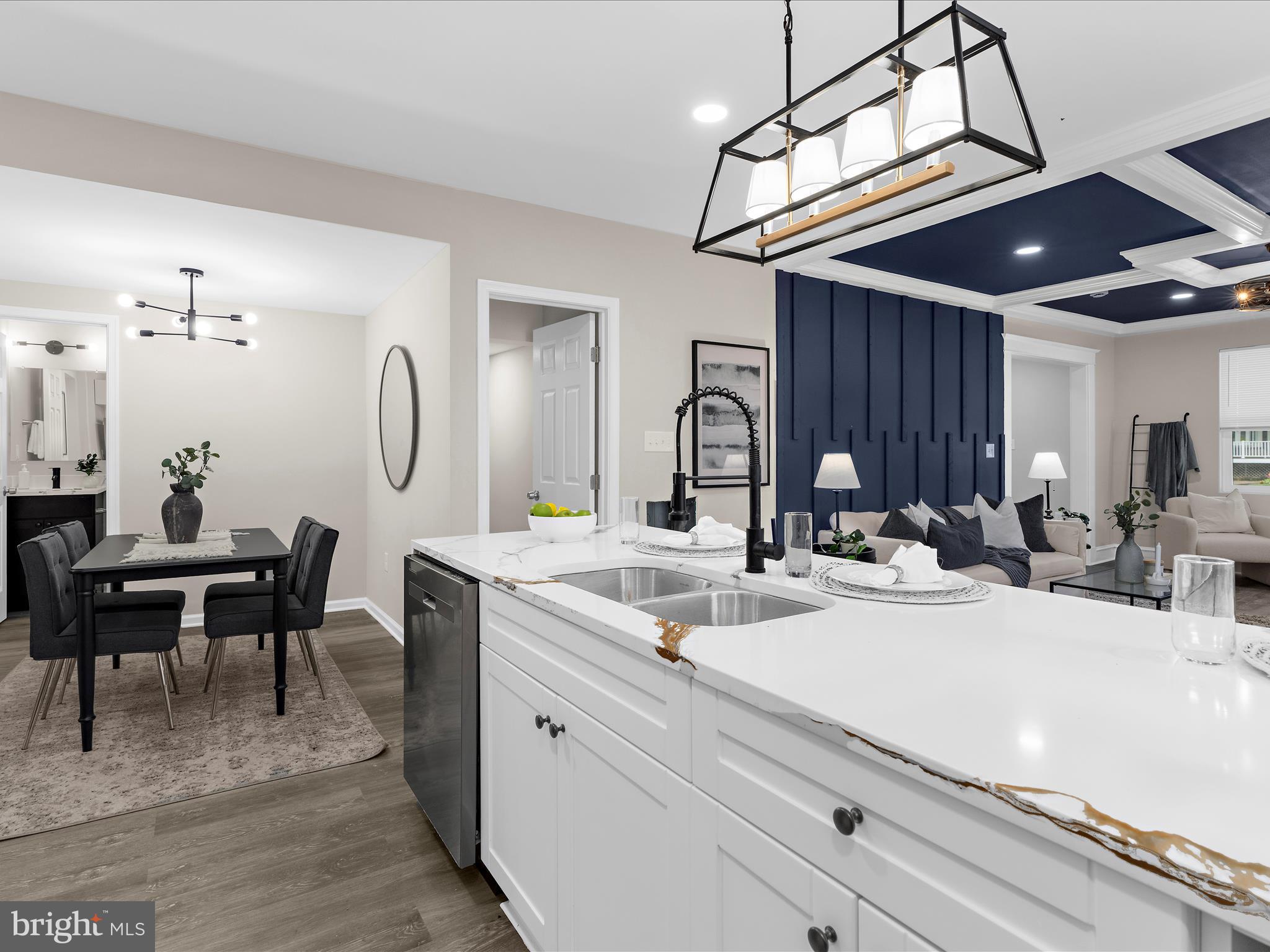 3708 Mohawk Avenue Baltimore, MD 21207 - Photo 14 of 54 a view of a kitchen counter space a sink and appliances