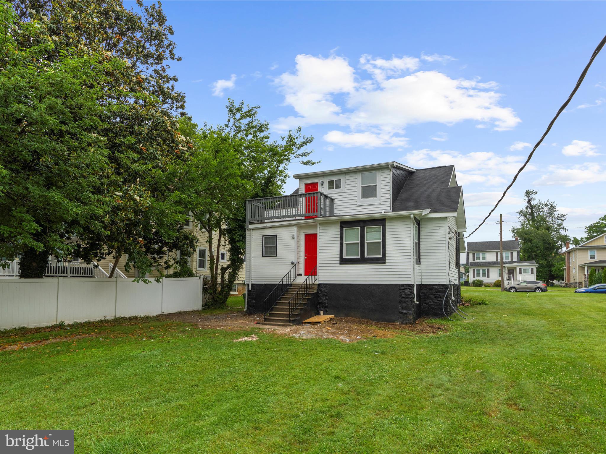 3708 Mohawk Avenue Baltimore, MD 21207 - Photo 52 of 54 a view of a backyard with a small cabin
