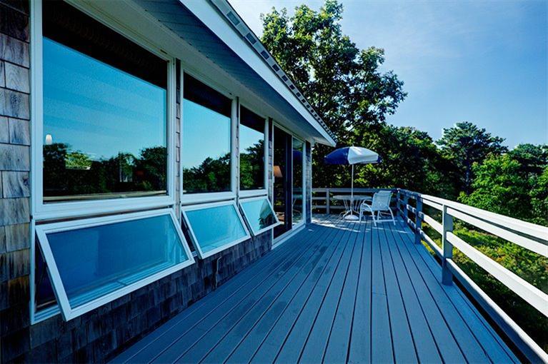 15 Hart Road Truro, MA 02666 - Photo 20 of 30 a view of balcony with wooden floor and outdoor seating